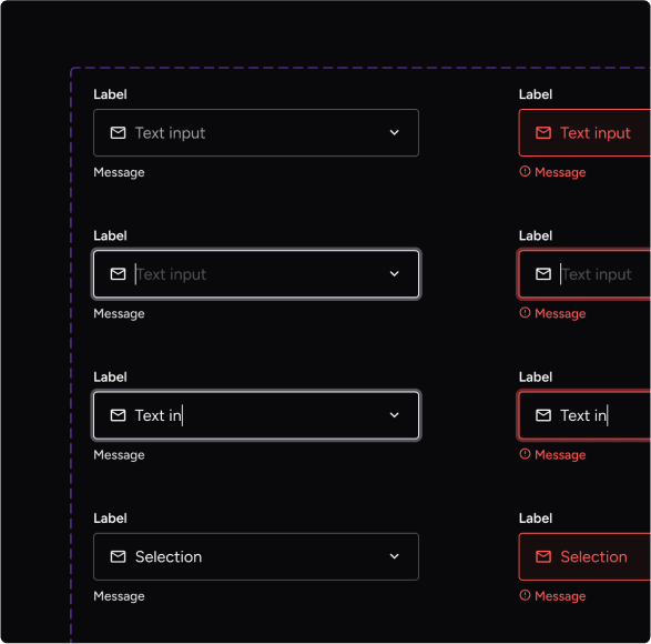 Design system components
