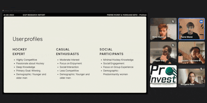 Client walkthrough of problem findings